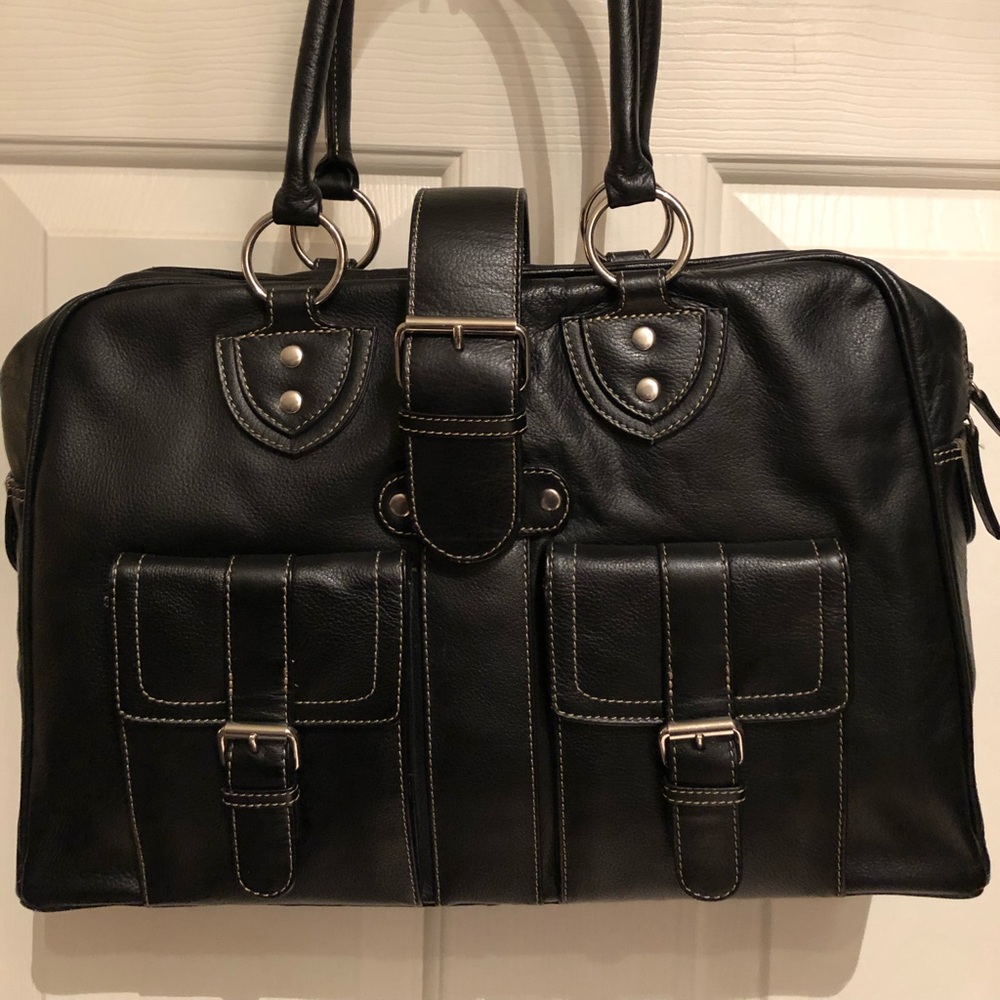 Vintage NEVER USED Barney’s New York laptop bag